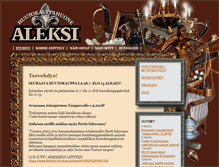 Tablet Screenshot of huutokauppahuonealeksi.fi